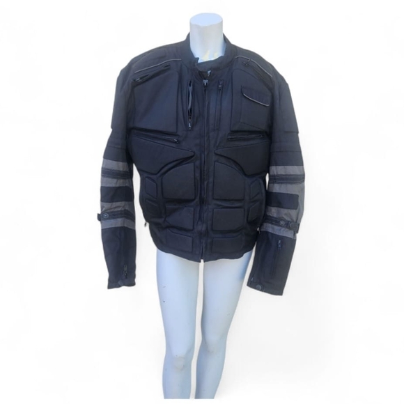Men's Black and Gray Performance Jacket